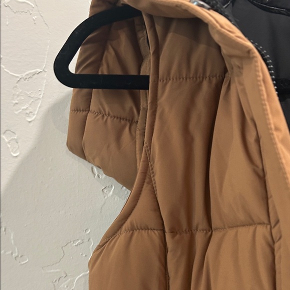 Women's Brown Quilted Vest CG - Picture 5 of 7